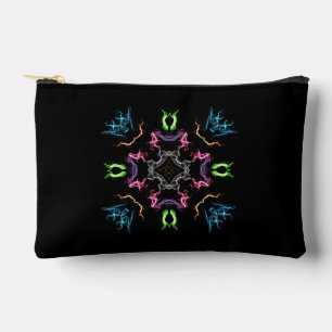 Pochette À Accessoires Dessin numérique Mandala Abstrait