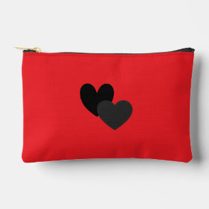 Pochette À Accessoires Deux petits coeurs