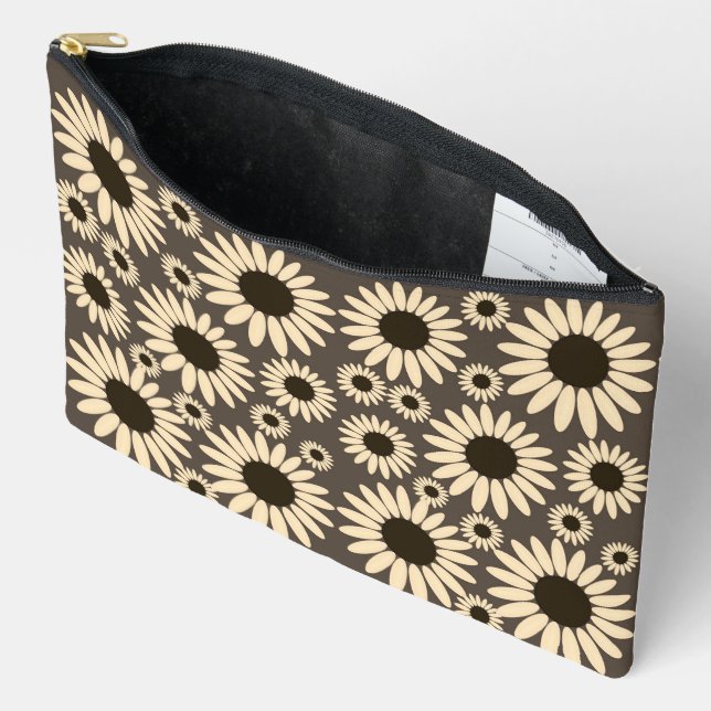 Pochette À Accessoires Douce Florale Impératrice Marron Impératrice (Ouvrir)