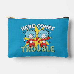 Pochette À Accessoires Dr. Seuss Chose Un Chose Deux Les Ennuis Arriven
