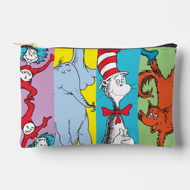 Pochette À Accessoires Dr. Seuss | Tranche de personnage (Recto)