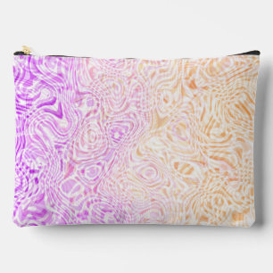 Pochette À Accessoires Drapeau de fierté abstrait bohème ondoyant trippy