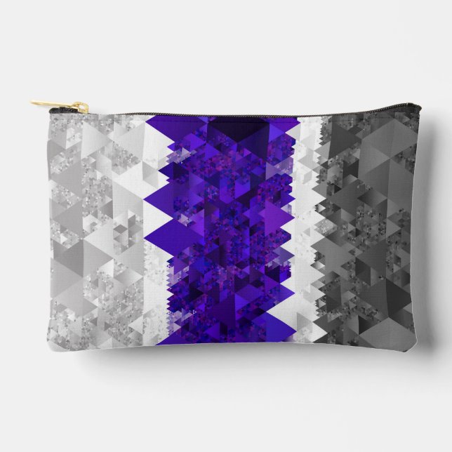 Pochette À Accessoires Drapeau de fierté Boho Géométrique Mod Rétro Greyg (Recto)