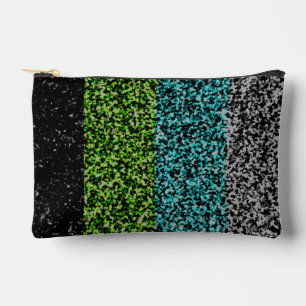 Pochette À Accessoires Drapeau de fierté Quoiromantique Abstrait Bruyant