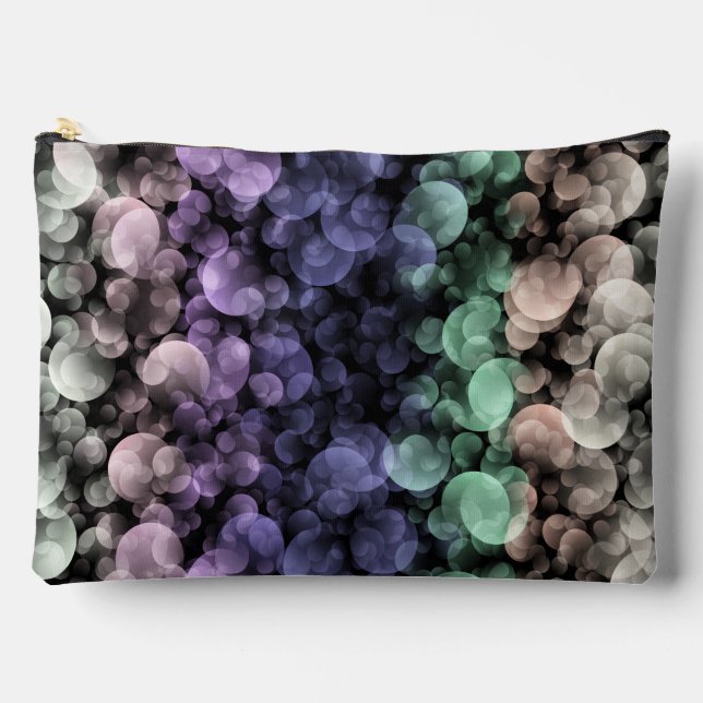 Pochette À Accessoires Drapeau de fierté Uingender Boho Groovy Bulles Écl (Recto)