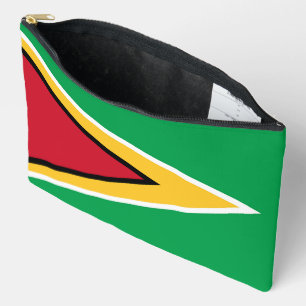 Pochette À Accessoires Drapeau de Guyana