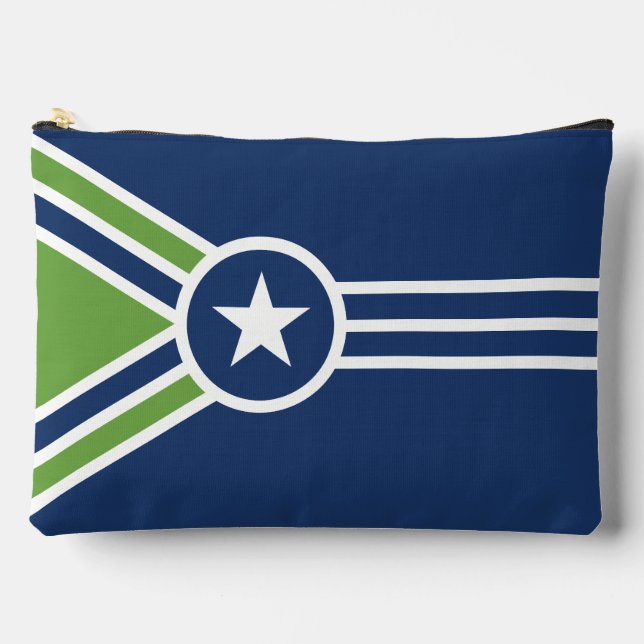 Pochette À Accessoires Drapeau de Jackson, Tennessee (Recto)