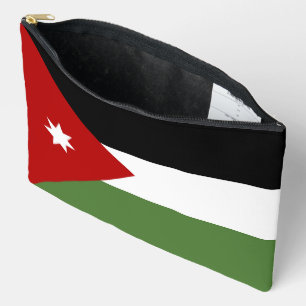 Pochette À Accessoires Drapeau de Jordanie