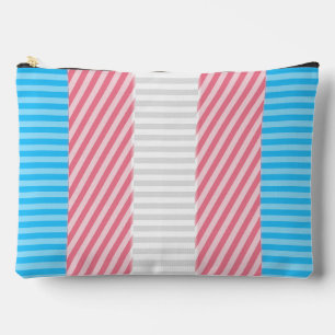 Pochette À Accessoires Drapeau de la fierté transgenre Abstraite de la ba