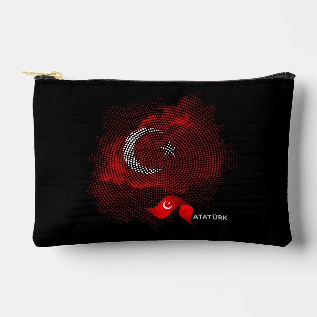 Pochette À Accessoires Drapeau de la Turquie (Recto)