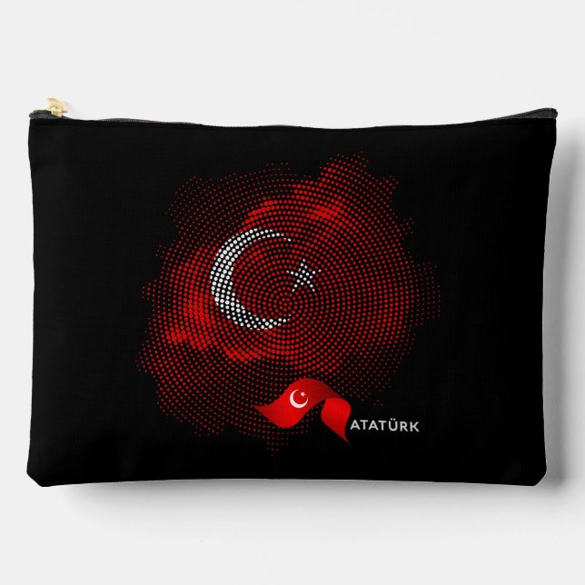 Pochette À Accessoires Drapeau de la Turquie (Recto)