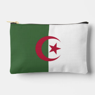 Pochette À Accessoires Drapeau de l'Algérie