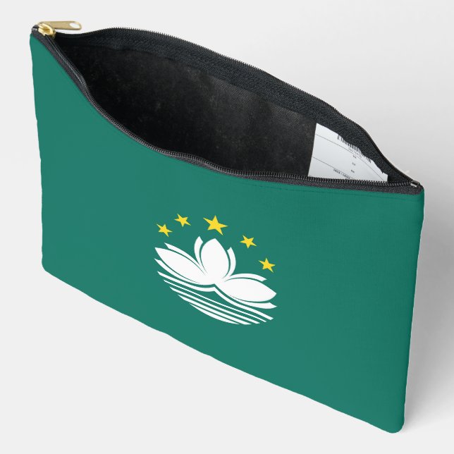 Pochette À Accessoires Drapeau de Macao (Ouvrir)