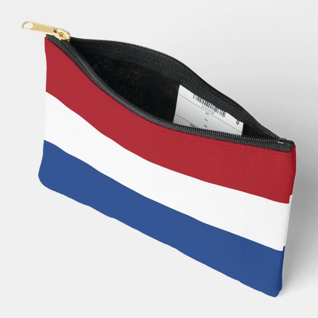 Pochette À Accessoires Drapeau des Pays-Bas (Ouvrir)