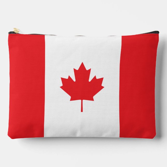 Pochette À Accessoires Drapeau du Canada (Recto)