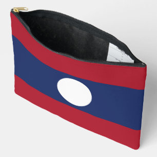 Pochette À Accessoires Drapeau du Laos