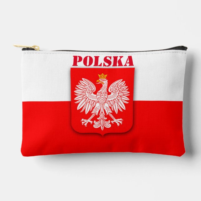 Pochette À Accessoires Drapeau Polska Patriotic Football Soccer (Recto)