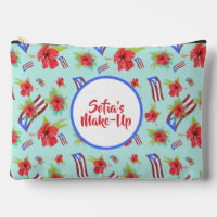 Drapeau Porto Rico avec flor de maga boricua