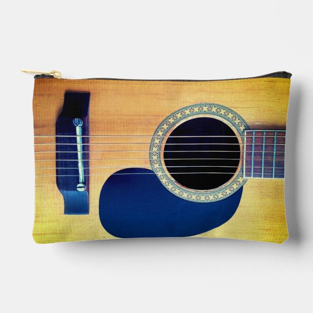 Pochette À Accessoires Dreadnought Acoustic 6-String Guitar Artist Design (Recto)