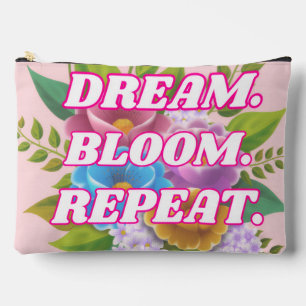 Pochette À Accessoires Dream Bloom Répéter Floral Motivational CosmeticBa
