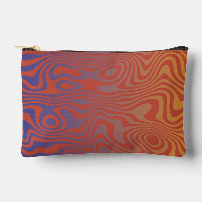 Pochette À Accessoires Dream Flow l Abstract Trippy Pattern - No. 01 (Recto)