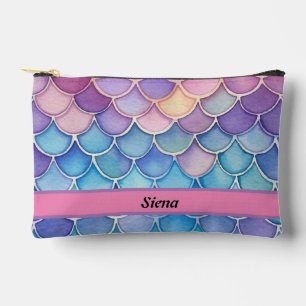 Pochette À Accessoires Echelle de sirène moderne Motif crayon et toilette