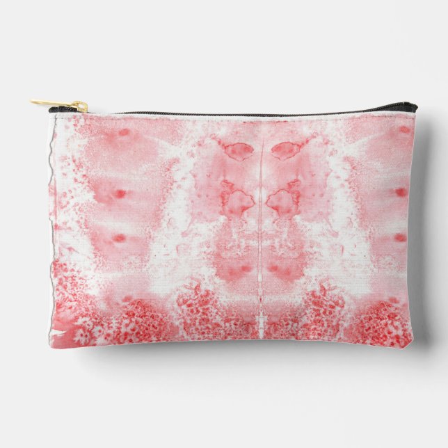 Pochette À Accessoires Échos cramoisis (Recto)