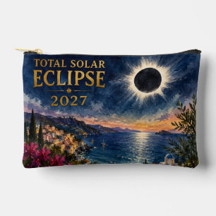 Pochette À Accessoires Éclipse solaire totale 2027 Méditerranée