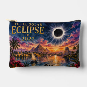 Pochette À Accessoires Éclipse solaire totale de 2027 en Égypte