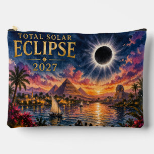 Pochette À Accessoires Éclipse solaire totale de 2027 en Égypte