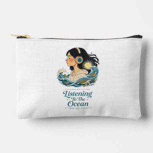 Pochette À Accessoires Écouter l'océan