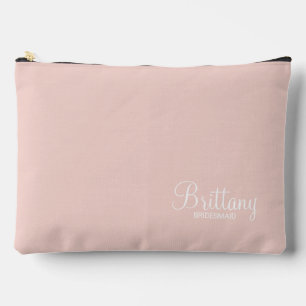 Pochette À Accessoires Écrivain Personnalisé De Script Moderne