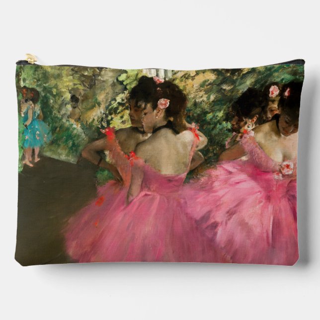 Pochette À Accessoires Edgar Degas - Danseurs en rose (Recto)