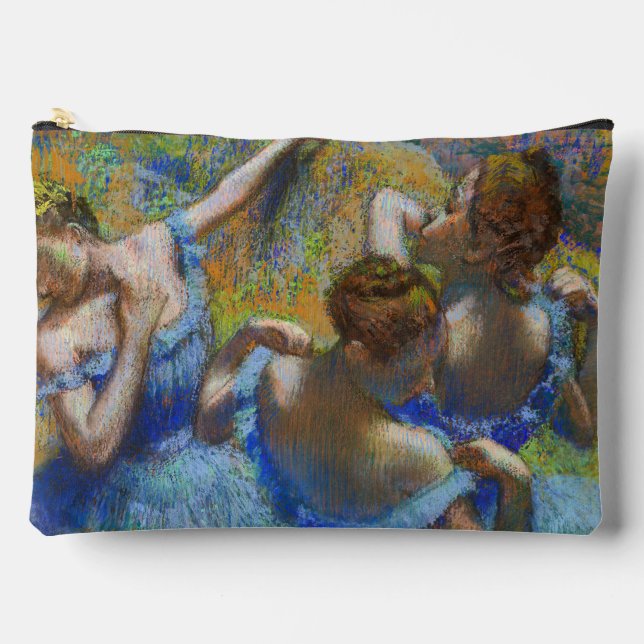 Pochette À Accessoires Edgar Degas - Danseuses bleues (Recto)