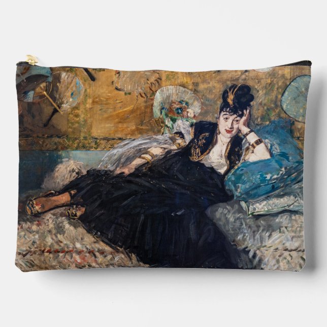 Pochette À Accessoires Edouard Manet - Lady avec fans (Recto)