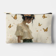 Élégance douce dans une danse papillon