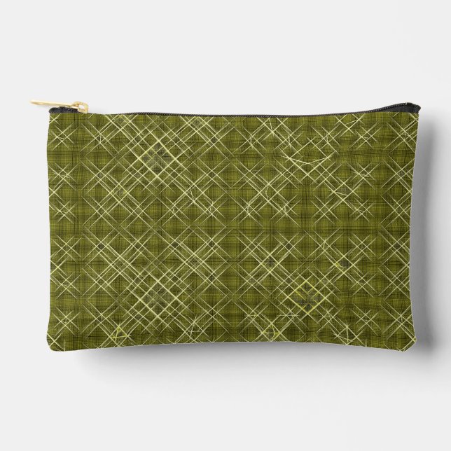 Pochette À Accessoires Élégance en croisillons (Recto)