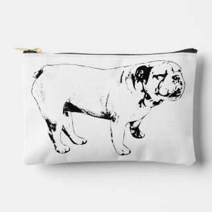 Pochette À Accessoires élégance festive maintien, bouledogue