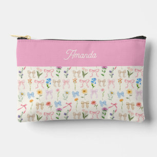 Pochette À Accessoires Élégance florale de l'arc tendance