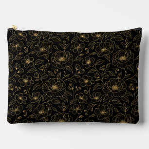 Pochette À Accessoires Élégant floral sans couture de luxe