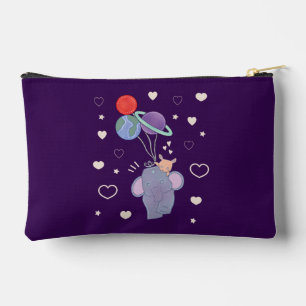 Pochette À Accessoires Élément et Lapin Montgolfière spatiale Fantaisis