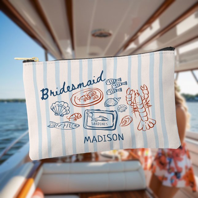 Pochette À Accessoires Elle est un parti Poissonnerie Bachelorette (Créateur téléchargé)