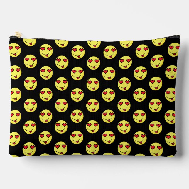 Pochette À Accessoires emoji clin d'œil (Recto)