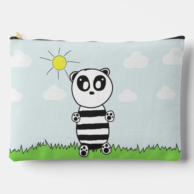 Pochette À Accessoires Enfants Panda  (Recto)