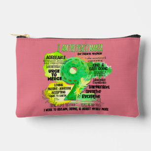 Pochette À Accessoires Enneagram Type 9 - Je Suis Le Maître De La Paix