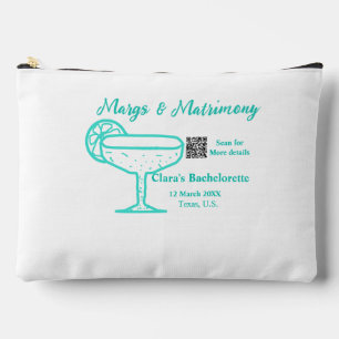 Pochette À Accessoires enterrement de vie de jeune fille Turquoise Margs 