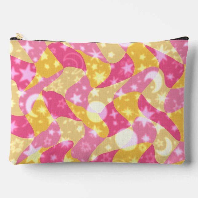 Pochette À Accessoires Éperviers de bonbons céleste (Recto)