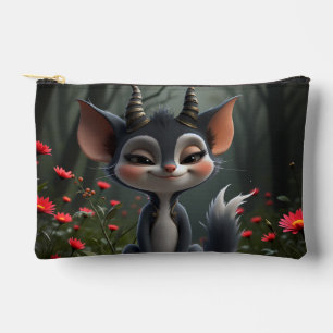 Pochette À Accessoires Esprit de la forêt de la malice au clair de lune d