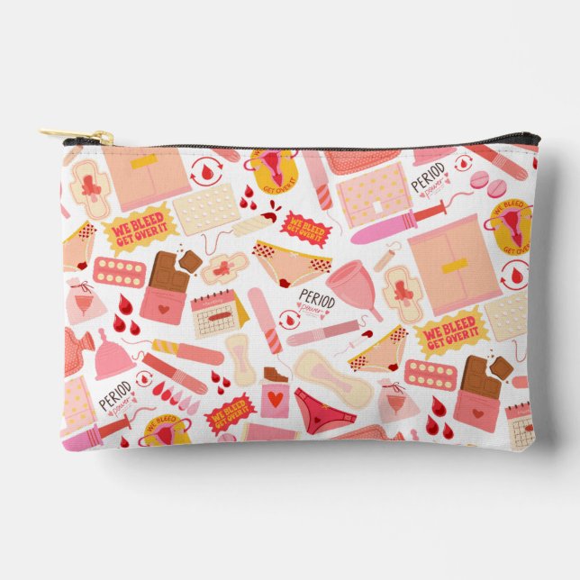 Pochette À Accessoires État de Flux Personnel (Recto)