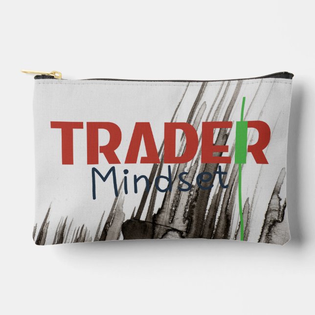 Pochette À Accessoires État d'esprit du trader – Trading axé sur la disci (Recto)